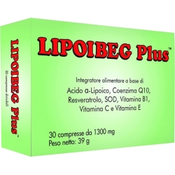 Lipoibeg Plus - antioxidant supplement 30 Tablets