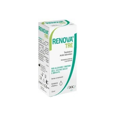 Renova Three - Eye Drops 10 ml (damaged packaging)