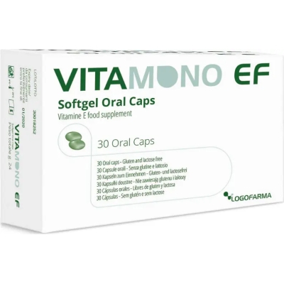vitamono ef - skin health supplement 30 capsules (damaged packaging)