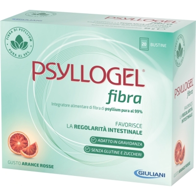 Psyllogel Food Supplement 20  Sachets (damaged packaging)