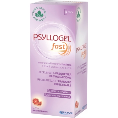 Psyllogel Fast - Fibre Supplement 10 Stick (damaged packaging)