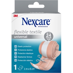 Nexcare Universal Flexible Textile - Elastic Plaster 1 m x 6 cm