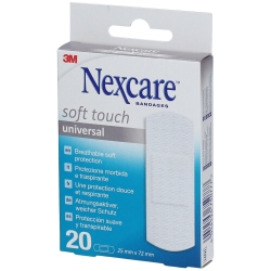 Nexcare Universal Soft Touch - 20 Soft and Breathable Plasters