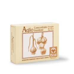 Odorless Garlic Concentrate 50 Tablets - Supplement for cardiovascular health