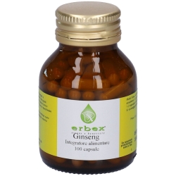 Ginseng 100 Capsules - Supplement for physical and mental fatigue