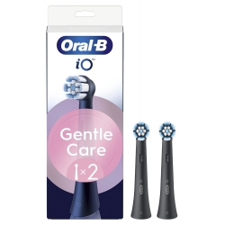 Oral-B iO Series Gentle Care - 2 Replacement Heads - Black