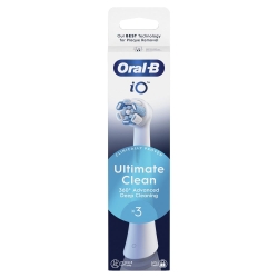 Oral-B iO Series Ultimate Clean - 3 Replacement Heads - White
