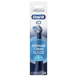 Oral-B iO Series Ultimate Clean - 3 Black Replacement Heads