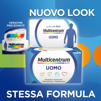 Uomo - Vitamins and Minerals Supplement 30 tablets (damaged packaging)