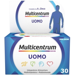 Uomo - Vitamins and Minerals Supplement 30 tablets (damaged packaging)