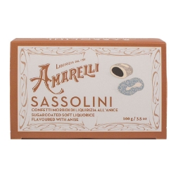Sassolini - Soft Aniseed Licorice Confetti 100g