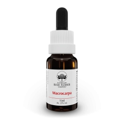 Australian Bush Flower Essences Macrocarpa Drops 15ml - Supplement for Enthusiasm and Vitality
