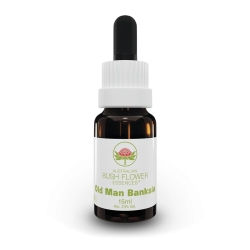 Australian Bush Flower Essences Old Man Banksia Drops 15ml - Energy Supplement