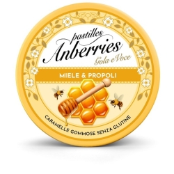 Anberries Honey & Propolis - 50g Gummy Candies