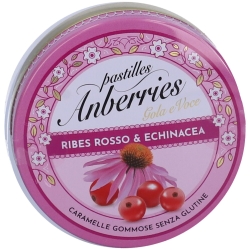 Pastilles Anberries Red Currant & Echinacea - Gluten-Free Gummy Candies 50g