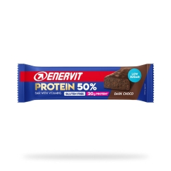 Enervit Protein Bar 50% Dark Chocolate - Protein Bar 40g