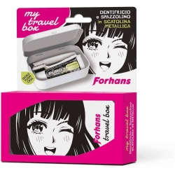 Forhans My Travel Box Girl Kit - Toothpaste + Toothbrush + Canister