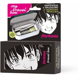 Forhans My Travel Box Girl Boy - Toothpaste + Toothbrush + Metal Box