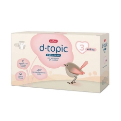 D-Topic - 22 Diapers Size 3 (4-9 Kg)