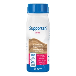 Supportan Drink Cappuccino Flavor 4 Bottles x 200 Ml - Food for Special Medical Purposes
