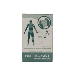 Retelast - White Pre-Cut Elastic Tubular Finger Net - 4 Pre-Cut Pieces