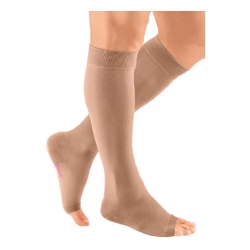 Mediven Plus/2 Open Toe Knee High Socks 202 Beige 7