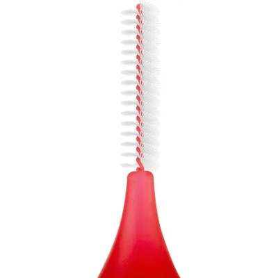 interdental brush red 0,5 mm pack of 6 pcs (Damaged Package)