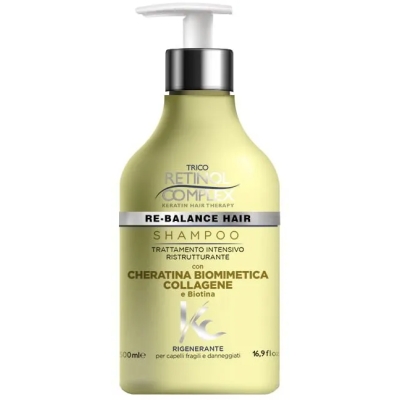 Restructuring Shampoo With Biomimetic Keratin 500 Ml ( damaged packaging )