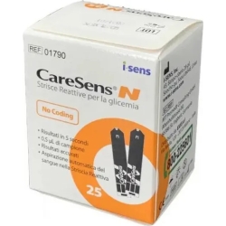 Caresens N - 25 Test strips for measuring blood sugar  (Damaged Package)