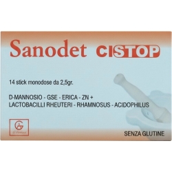 Sanodet Cistop - Urinary Tract Health Supplement 14stick