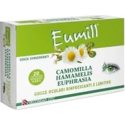 Eumill - Refreshing and Soothing Eye drops 20 vials (damaged packaging)