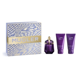 MUGLER Alien Gift Set - Eau De Parfum 30ml + Body Lotion 50ml + Shower Gel 50ml