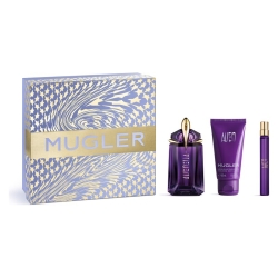 MUGLER Alien Gift Set - Women's Eau De Parfum 60ml + Body Lotion 50ml + Eau De Parfum 10ml
