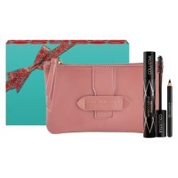 Collistar Impeccable Mascara Set + Mini Professional Eye Pencil + Elegant Clutch