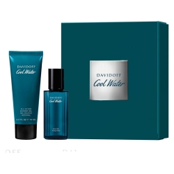 DAVIDOFF Cool Water Gift Set - Eau de Toilette for Men 40ml + Shower Gel for Men 75ml