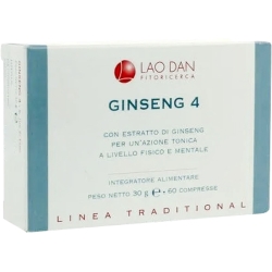 Ginseng 4 - Digestive health supplement 60 tablets