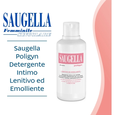 Poligyn Detergent For Intimate Hygiene Neutral Ph 500 Ml  (damaged packaging)