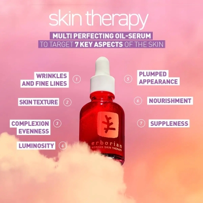 Skin Therapy - Korean night face oil 30 ml  (damaged packaging)