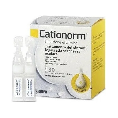 copy of cationorm Eye Drops 30 single-dose vials 0,4 ml (Damaged Packaging)