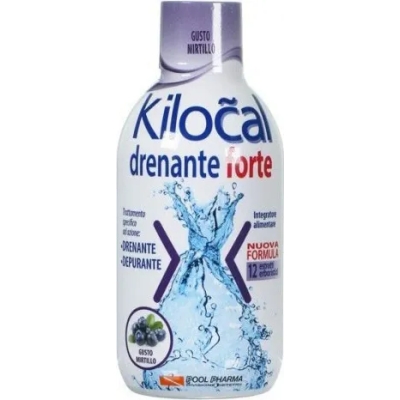 Drenante Forte blueberry taste - Cleansing supplement 500 ml (Damaged Packaging)