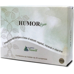 Humor Ben 60 Tablets - Mood and Relaxation Supplement
