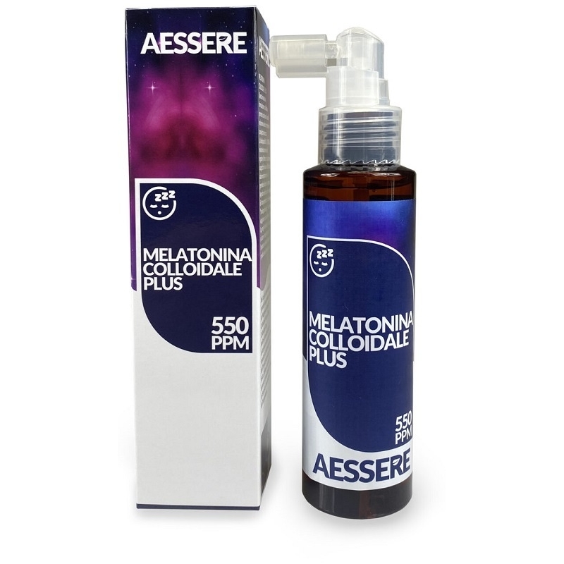 Colloidal melatonin plus 550ppm spray 100ml - medical device for sleep