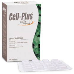 Cell-Plus Linfodrenyl 60 Tablets - Supplement for cellulite and fluid drainage