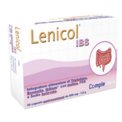 Lenicol IBS 30 Capsules - Supplement for intestinal flora balance and digestion