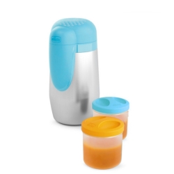 Thermal Bottle Holder and Food Holder Step Up Family Inox
