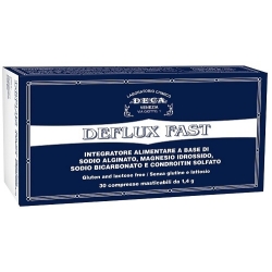 Deflux Fast 30 Tablets - Supplement for reflux and acidity