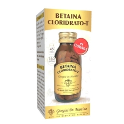 Betaine Hydrochloride-T 180 Tablets - Supplement for digestive function and homocysteine Ã¢Â€Â‹Ã¢Â€Â‹metabolism