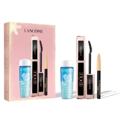 Lancome Black Lash Idole Mascara + Bi Facial Eye Make-up Remover + Khol Eye Pen Eye Pencil N. 027 Noir