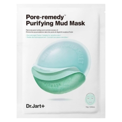 Dermask Pore-Remedy Purifying Mud Mask - Exfoliating Mask for Blackheads and Sebum 13 gr