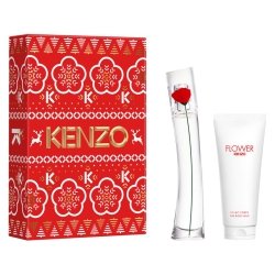 Flower By Kenzo Women's Gift Set - Eau De Parfum 30 ml + Perfumed Body Milk 75 ml